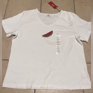 Tapemeasure Watermelon bedazzle T-Shirt XL